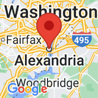 Map of Alexandria, VA US